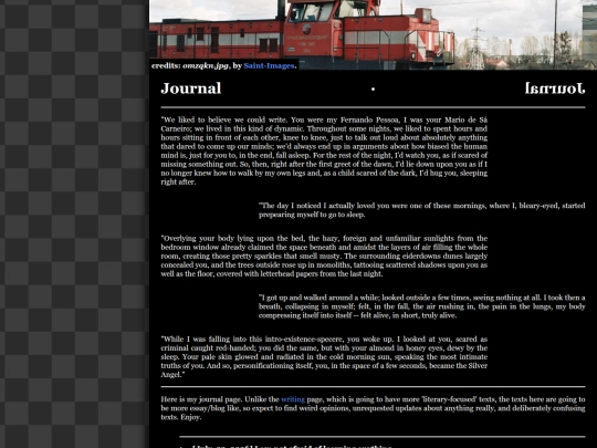journal screenshot