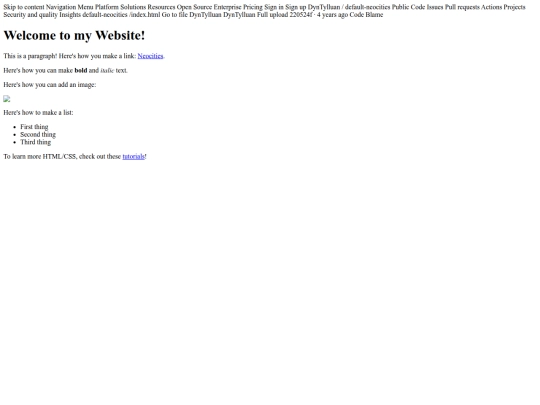 index screenshot