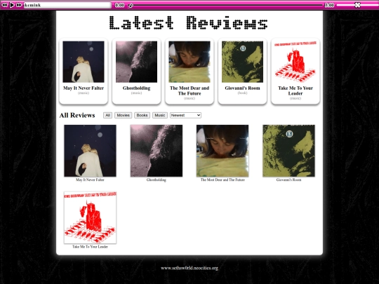 media-reviews screenshot