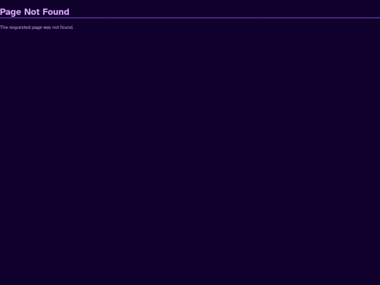 not_found screenshot
