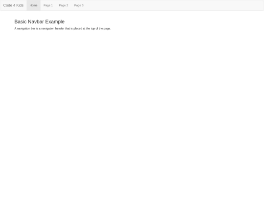 Navbar screenshot