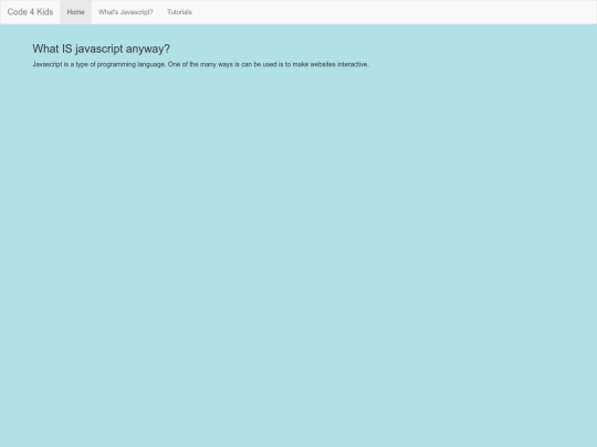 Whatisjavascript screenshot