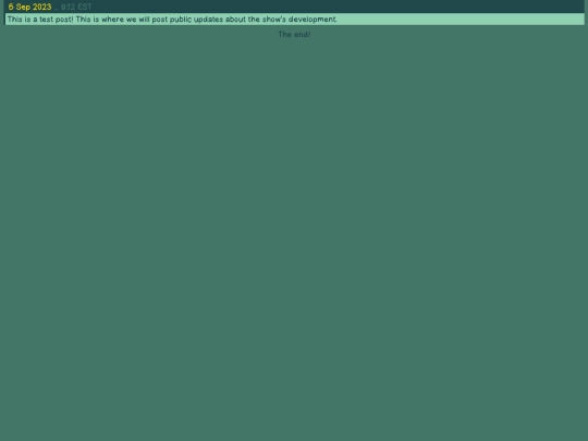 updates screenshot