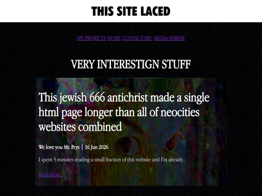 posts screenshot