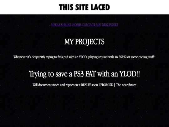 projects screenshot