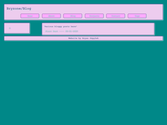 blog screenshot