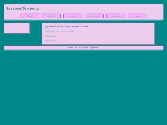 projects screenshot