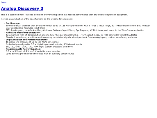 AD3 screenshot