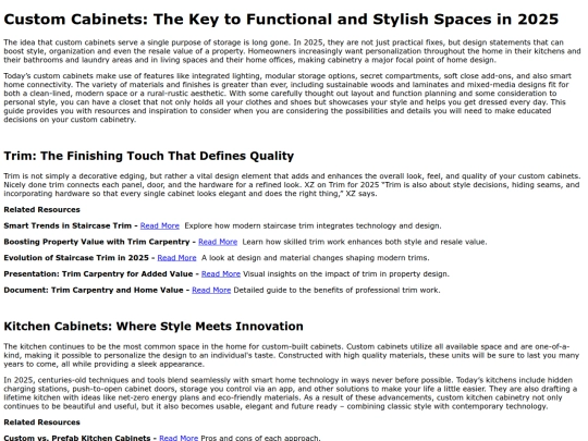 custom-cabinets-the-key-to-functional-and-stylish-spaces-in-2025 screenshot