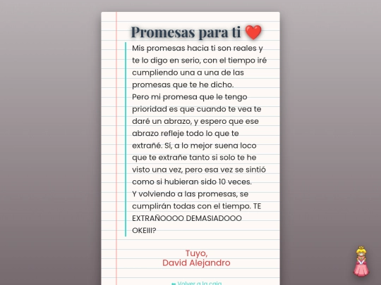Nuestro universo/carta2 screenshot