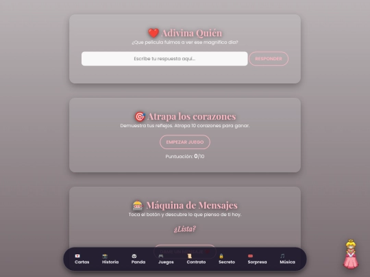 Nuestro universo/juegos screenshot