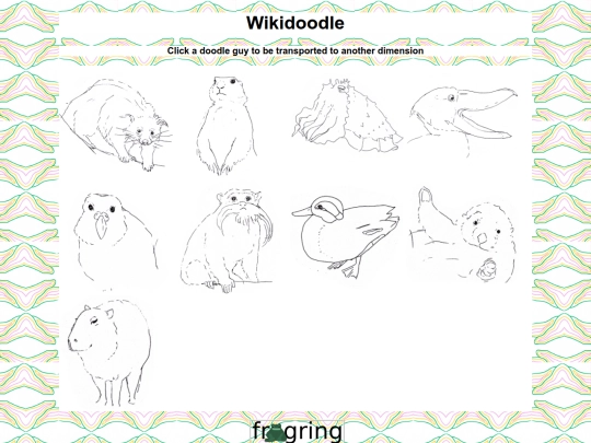 Wikidoodle screenshot