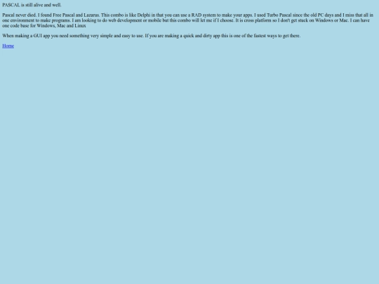 pascal screenshot