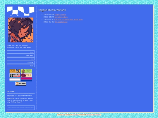 blog/tagged/conventions screenshot