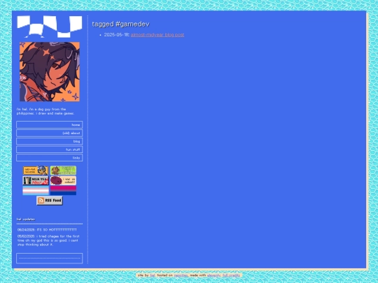 blog/tagged/gamedev screenshot