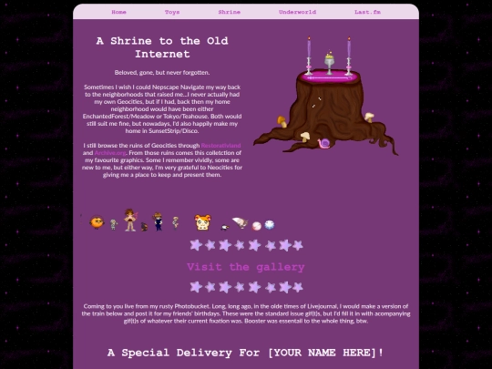 oldinternet screenshot