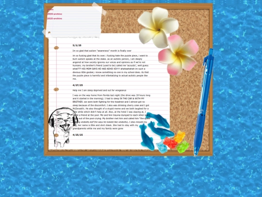 diary screenshot