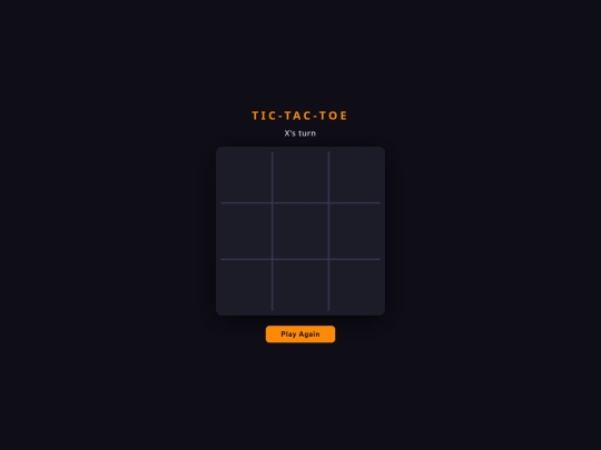 games/tictactoe screenshot