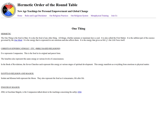 one-thing screenshot