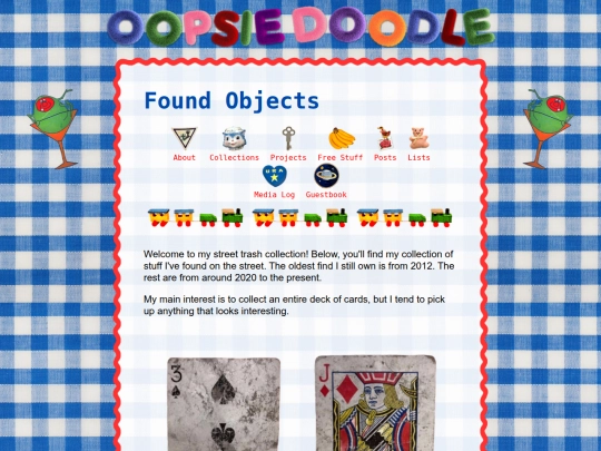 collections/foundobjects screenshot