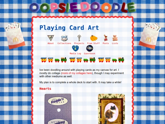 projects/playingcardart screenshot