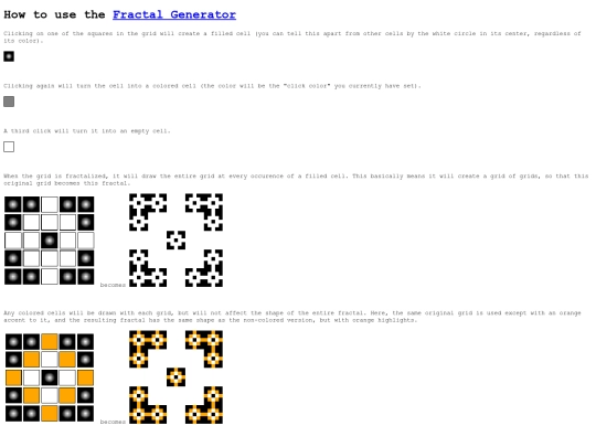 fractal-help screenshot