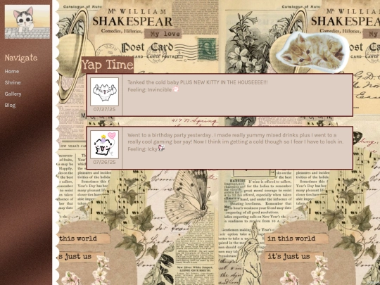 blog screenshot