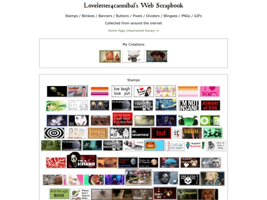 webstampcollection screenshot