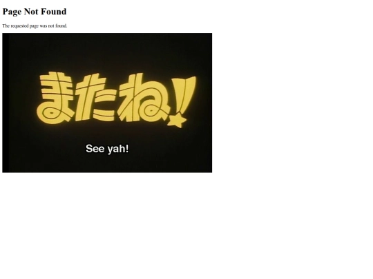 not_found screenshot