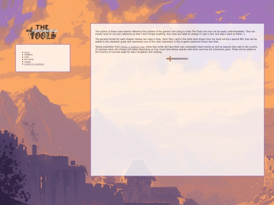 rules screenshot