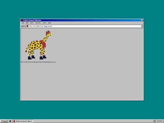 src/stuffed-animals screenshot