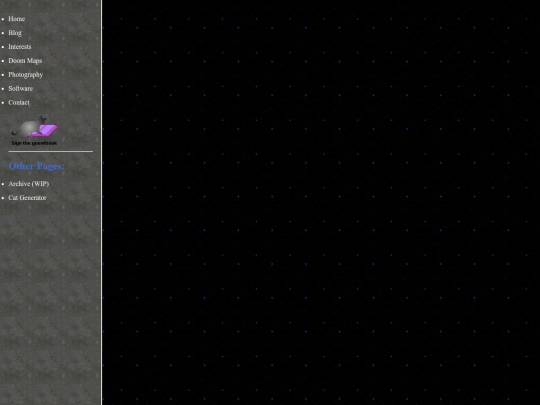 blank screenshot