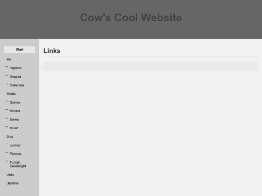 links screenshot