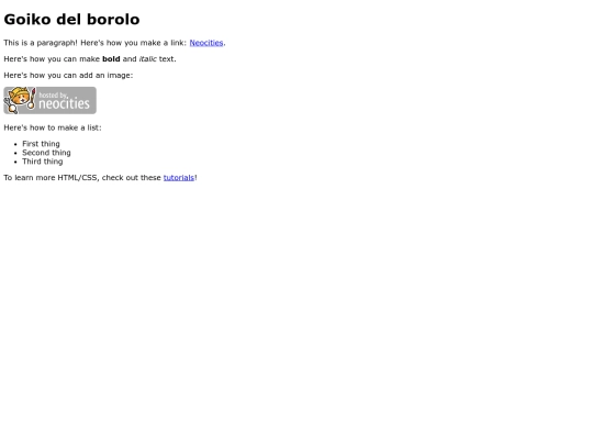 index screenshot