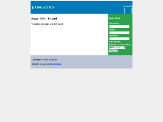 not_found screenshot