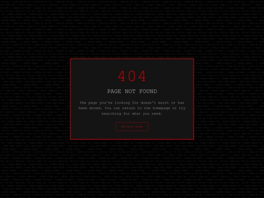 not_found screenshot