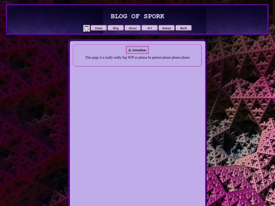 blog screenshot