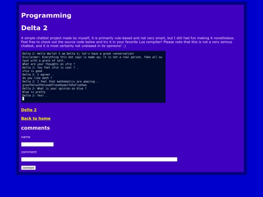 programming screenshot