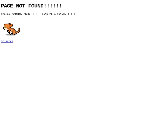 not_found screenshot