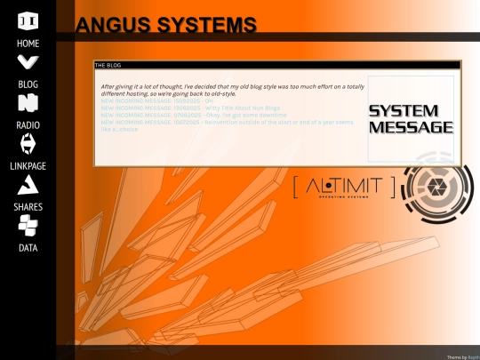 blog screenshot