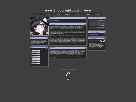 aboutme screenshot