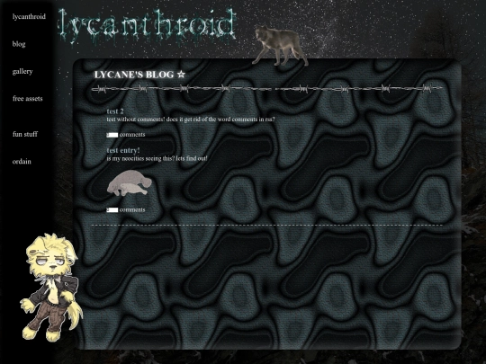blog screenshot