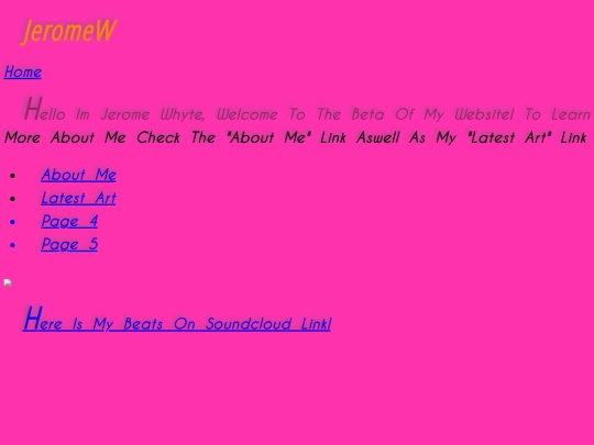 1stWebsite screenshot