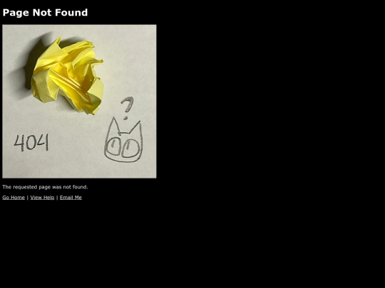 not_found screenshot
