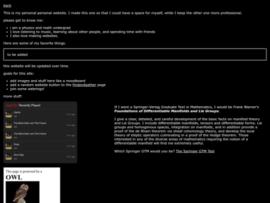 pages/descriptors screenshot