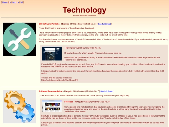 tech screenshot