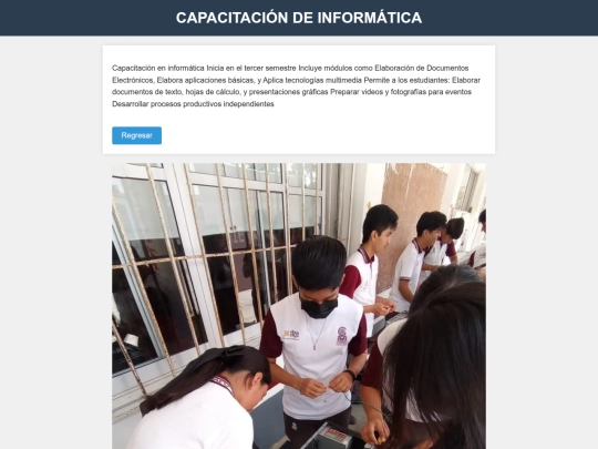 Prueba html/Informatica screenshot
