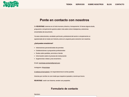 contacto screenshot
