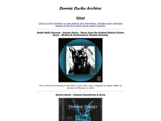 Donnie_Darko/VINYL/vinyl screenshot