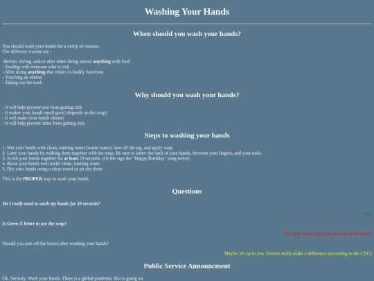 classwork/hygiene2 screenshot